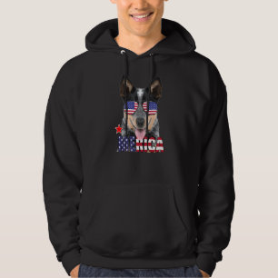 Moletom Motoveleiro australiano Bandeira Americana Óculos