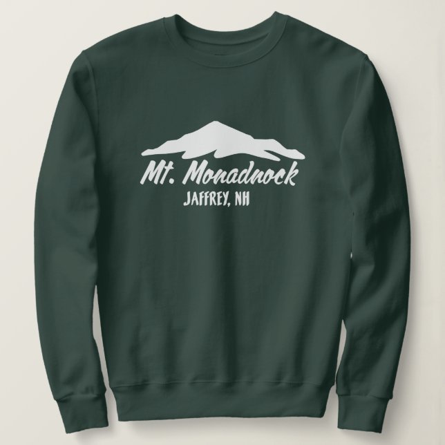 Moletom Mount Monadnock Jaffrey, NH Shirt (Frente do Design)