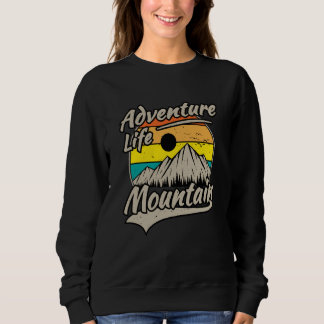 Moletom Mountain and Forest Scene Silhouette  60