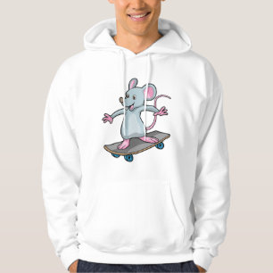 Moletom Mouse como skater com skate