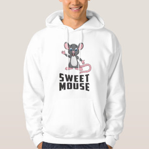 Moletom Mouse Rat Animal Cheese Love Pet Cute Funny Gift