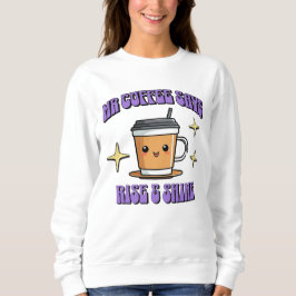 Moletom Mr Coffee Diz Acordar & Brilhar