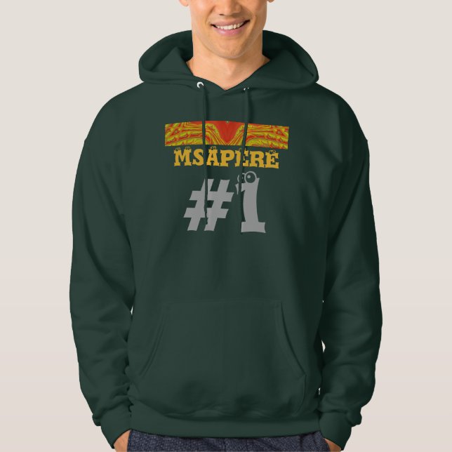 Moletom Msapere #1 Hakuna Matata Hipster Hoodie (Frente)