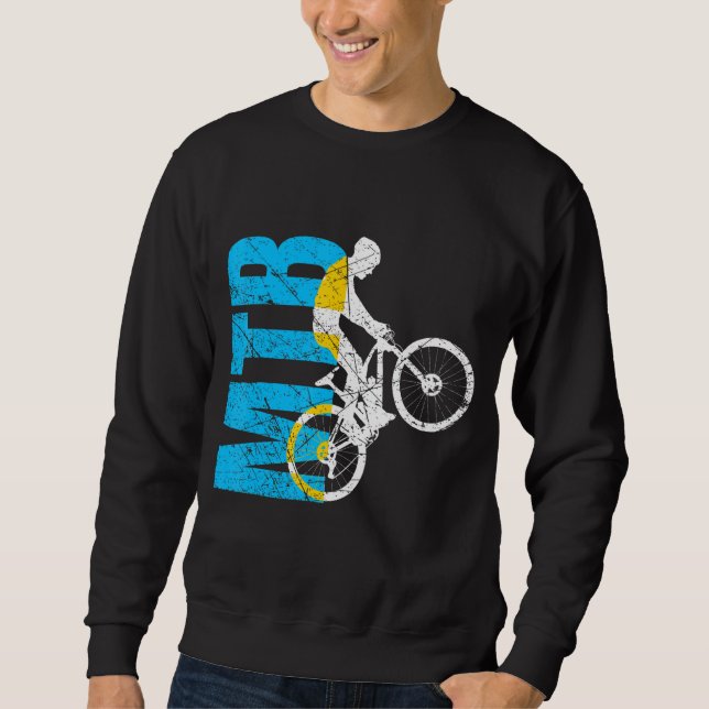 Moletom Mtb Lettering Mountain Bike Park Ciclo (Frente)