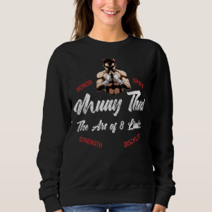 Moletom Muay Thai Fighter Thai Boxing E Kickboxing