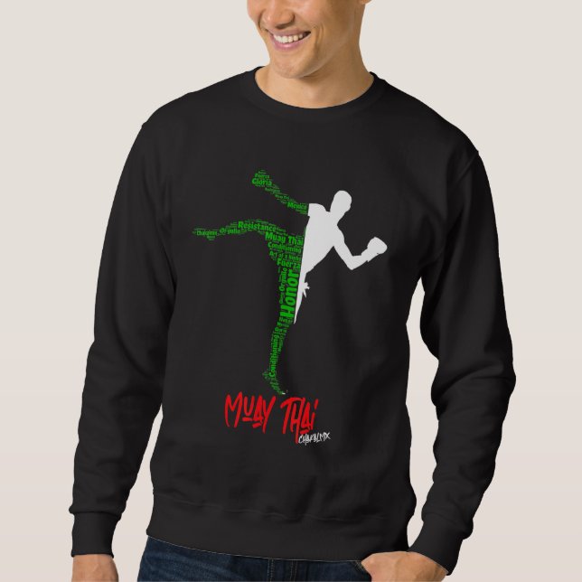 Moletom Muay Thai Fighting Mexico Thai Boxing (Frente)