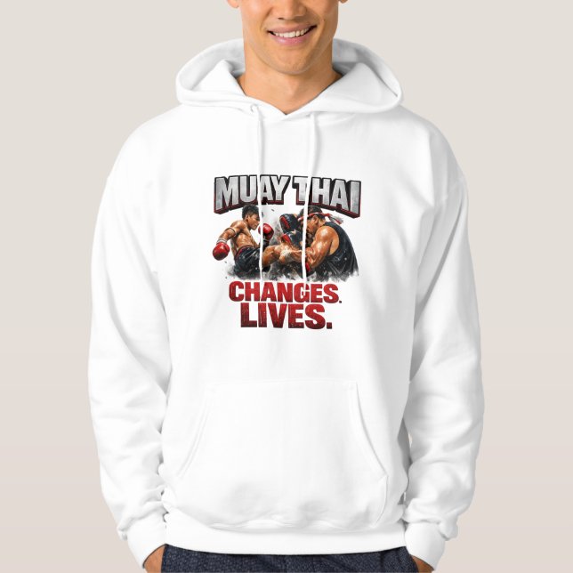 Moletom Muay Thai Muda Vidas  (Frente)