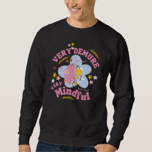 MOLETOM MUITO DEMURAR O BEM-ESTAR FLORAL MUITO CUIDADOSO