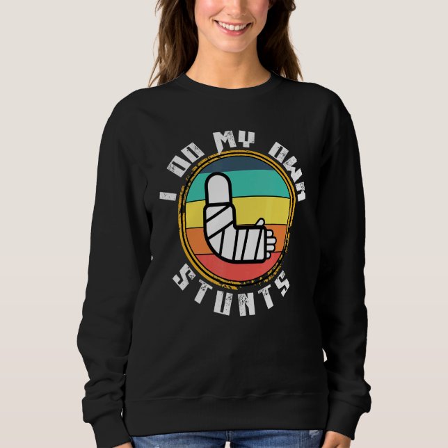 Moletom Muito Em Breve, Perna De Braço Quebrada, Eu Faço T (Frente)