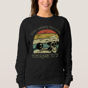 Moletom Muito Estranho para Viver Muito Raro para Morrer V
