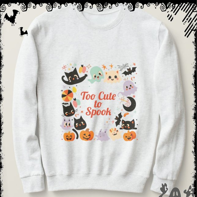 Moletom Muito Fofo para Assustar | ExDesigner | Halloween (Criador carregado)
