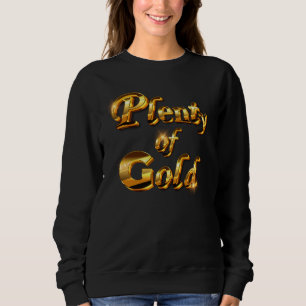 Moletom Muito Ouro - Humor Feminino Elegante