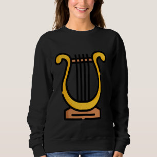 Moletom Muito Parecido com o Instrumento de Corda Lyre