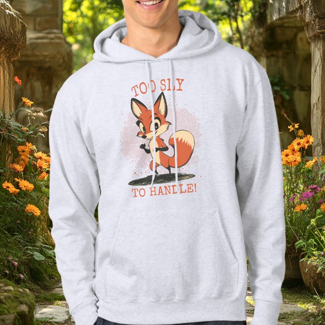 Moletom Muito Sly para lidar! - Cunhagem Fox Hoodie (Criador carregado)