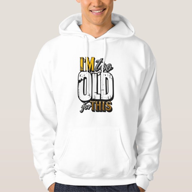 Moletom MuitoAntigoParaIsto (Frente)