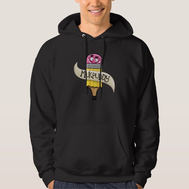 Moletom Mukpuddy - Hoodie do "Muk-Lápis" (Frente)