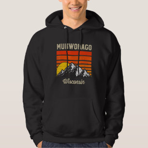 Moletom Mukwonago Wisconsin Retro City State Usa