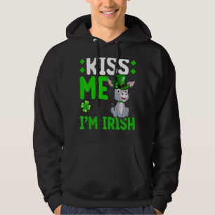 Moletom Mule me beija, sou Rua irlandesa. Dia de Patrick