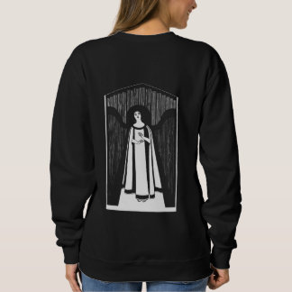 Moletom Mulher Abstrata Desenho Arte Vintage Minimalista C
