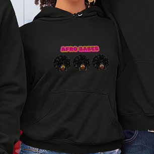 Moletom Mulher Afro-Americana - Afro Babes, Negra