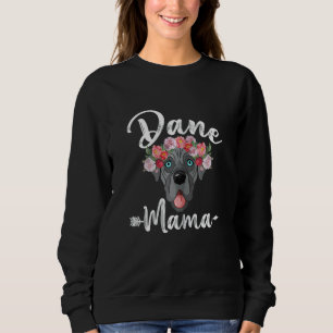 Moletom Mulher Cachorro Bonito Mãe Dia de as mães Dane Mam