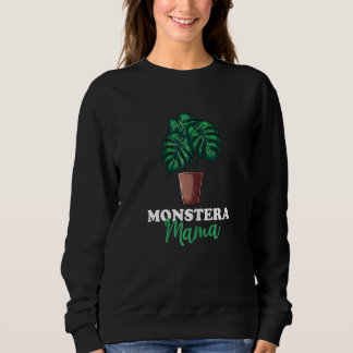 Moletom Mulher Fábrica de Monstera Bonita Mama