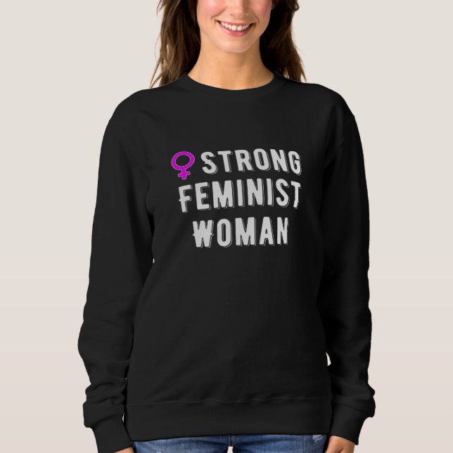 Moletom Mulher Feminista Forte (Frente)