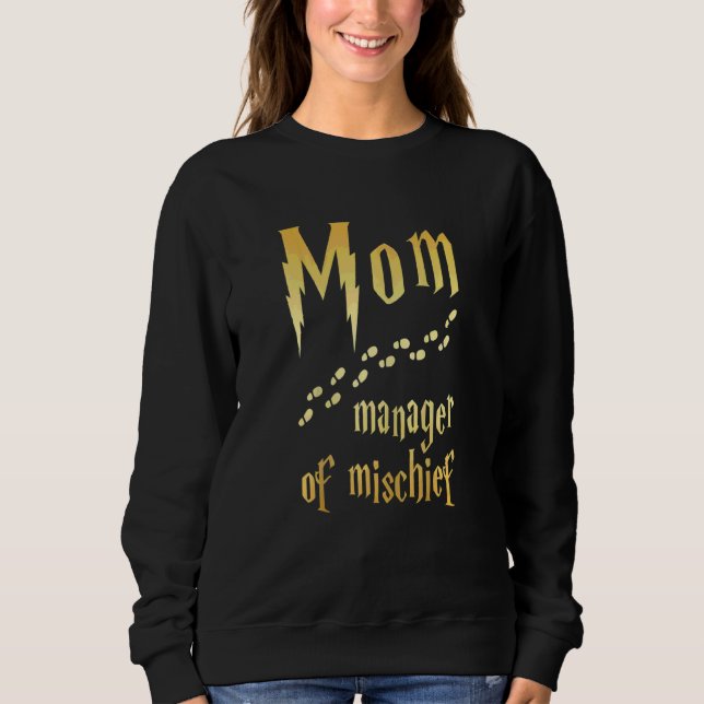 Moletom Mulher Mágica Gerente De Má Mão (Frente)