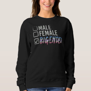 Moletom Mulher Masculina Bigender, Igualdade De Sinalizado