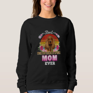 Moletom Mulher Melhor Cachorro Mãe Sempre Inglês Cocker Sp