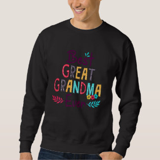 Moletom Mulher Melhor Excelente Avó Alguma Vez Decoração F