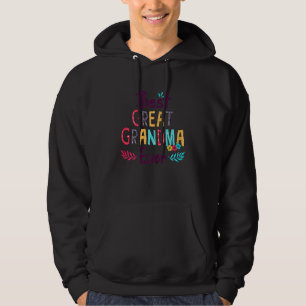 Moletom Mulher Melhor Excelente Avó Alguma Vez Decoração F