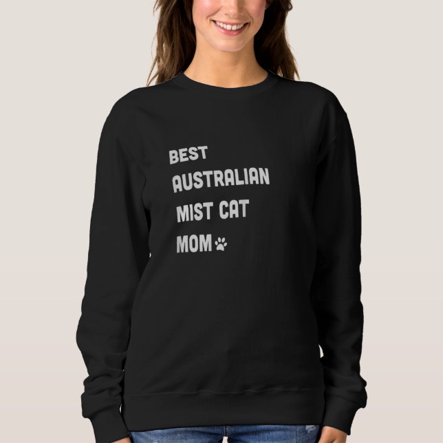 Moletom Mulher: Melhor Mãe Gata Australiana (Frente)