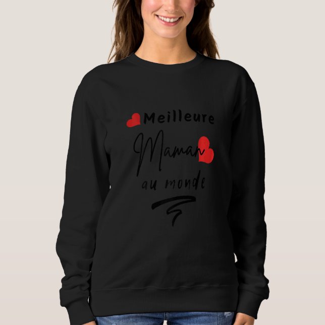 Moletom Mulher: Melhor Mamã (Frente)