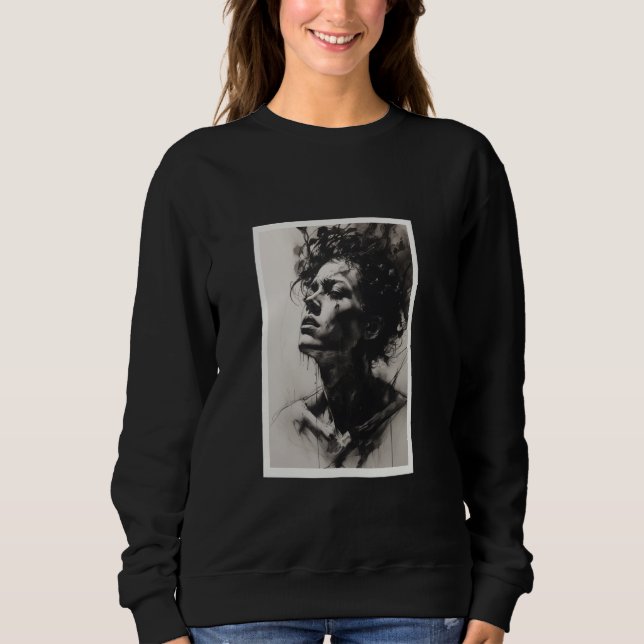 Moletom Mulher Pintada (Frente)