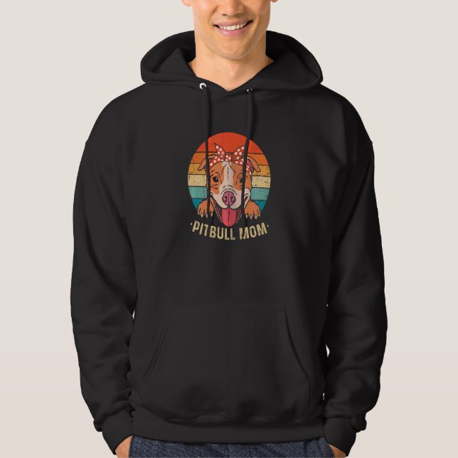 Moletom Mulher Pitbull Mãe Pit Touro 7 (Frente)
