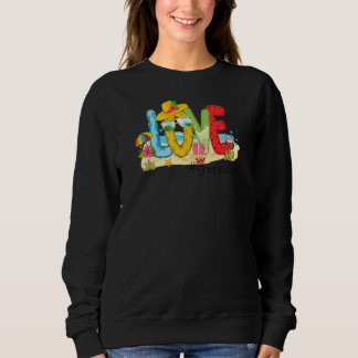 Moletom Mulher Summer Love Grannalife Granna Love Beach Va