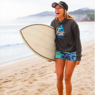 Moletom Mulher Surfista Sem Meda de Onda Surf Feminino