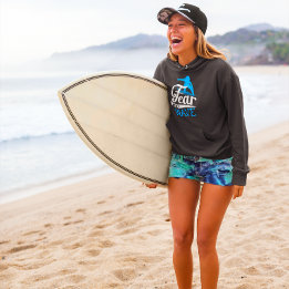 Moletom Mulher Surfista Sem Medo de Onda Surf Feminino