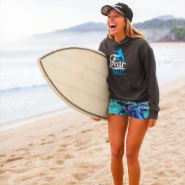 Moletom Mulher Surfista Sem Medo de Onda Surf Feminino