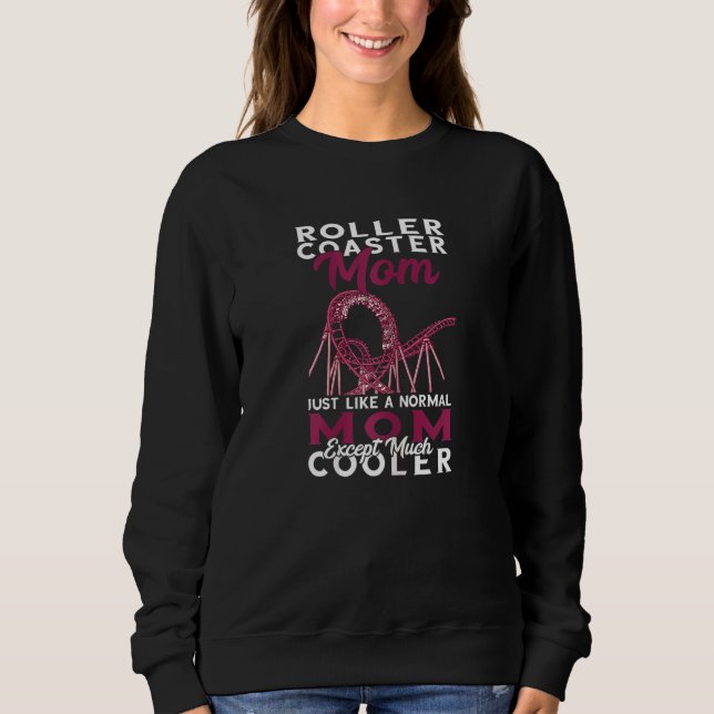 Moletom Mulher Thrillseker Roller Porta copos Incrível Mãe (Frente)