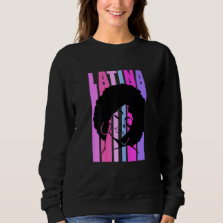 Moletom Mulheres Afro Latina Rainha negra afro-americana
