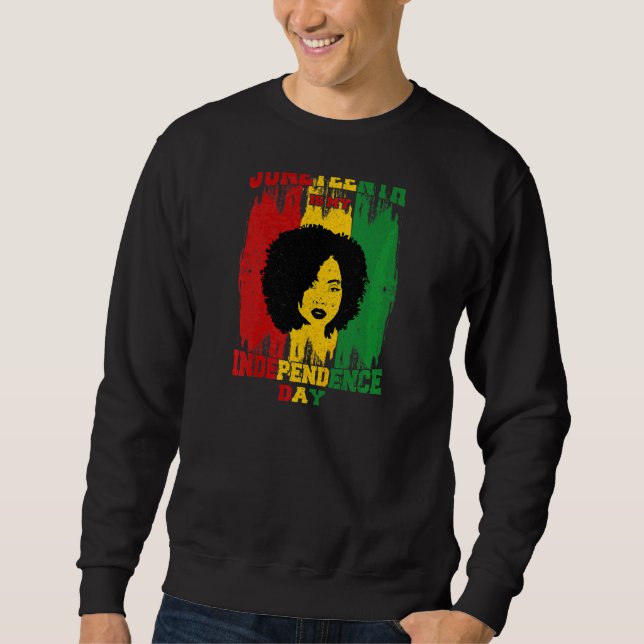 Moletom Mulheres Afro Mulher Junta É Minha Independência D (Frente)