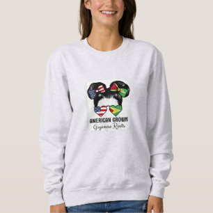 Moletom Mulheres Americanas Cultivam Rapariga Guianense Gu