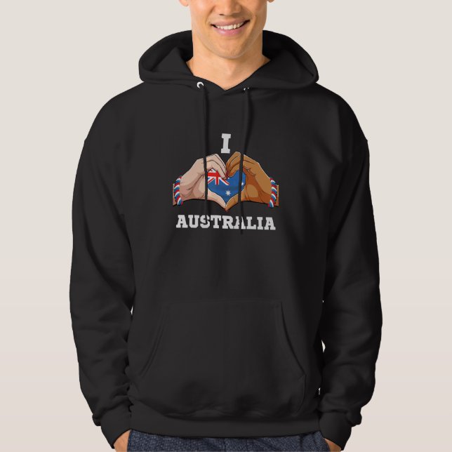 Moletom Mulheres australianas patriotas e australianas (Frente)