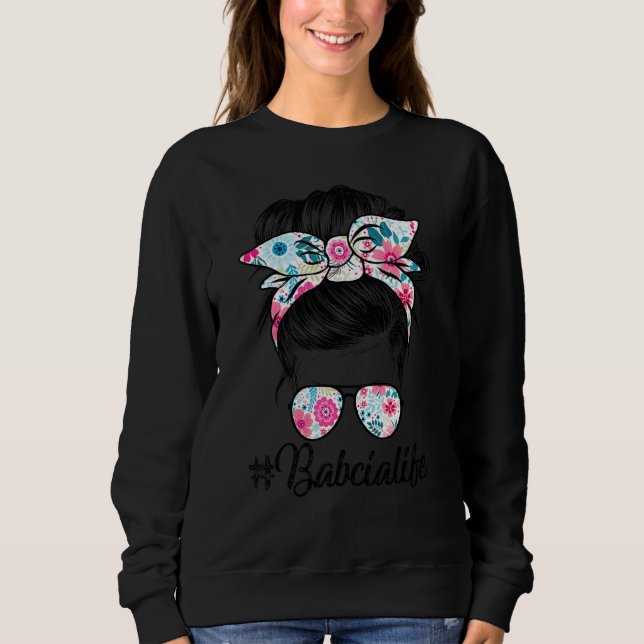 Moletom Mulheres Babilcia Vida Cabelo Maluco Roupa Mama Mu (Frente)
