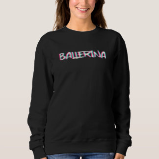 Moletom Mulheres Ballerina Techno Trippy Edm Ballers Hardc