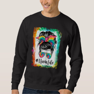 Moletom Mulheres Branqueadas Nana Life Messy Bun Hair Sung