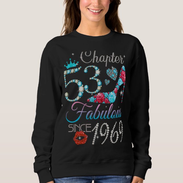 Moletom Mulheres Capítulo 53 Fabuloso Desde 1969 53º Anive (Frente)