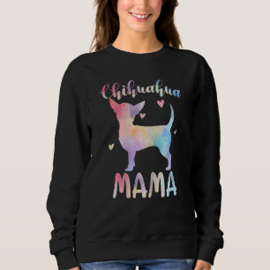 Moletom Mulheres Chihuahua Mama Colorful Chi Chi Chi Dog M